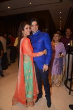 Ankita and Karan Patel at Karan Patel and Ankita Engagement and Sangeet Celebration in Novotel Hotel, Juhu on 1st May 2015